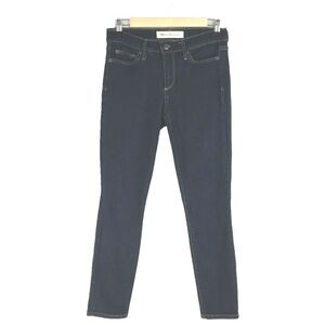 GAP Jean 25R True Skinny Ankle Dark Blue Denim 5 Pocket Stretch Washable Trendy‎